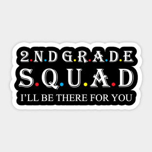 2nd Grade Squad Sticker